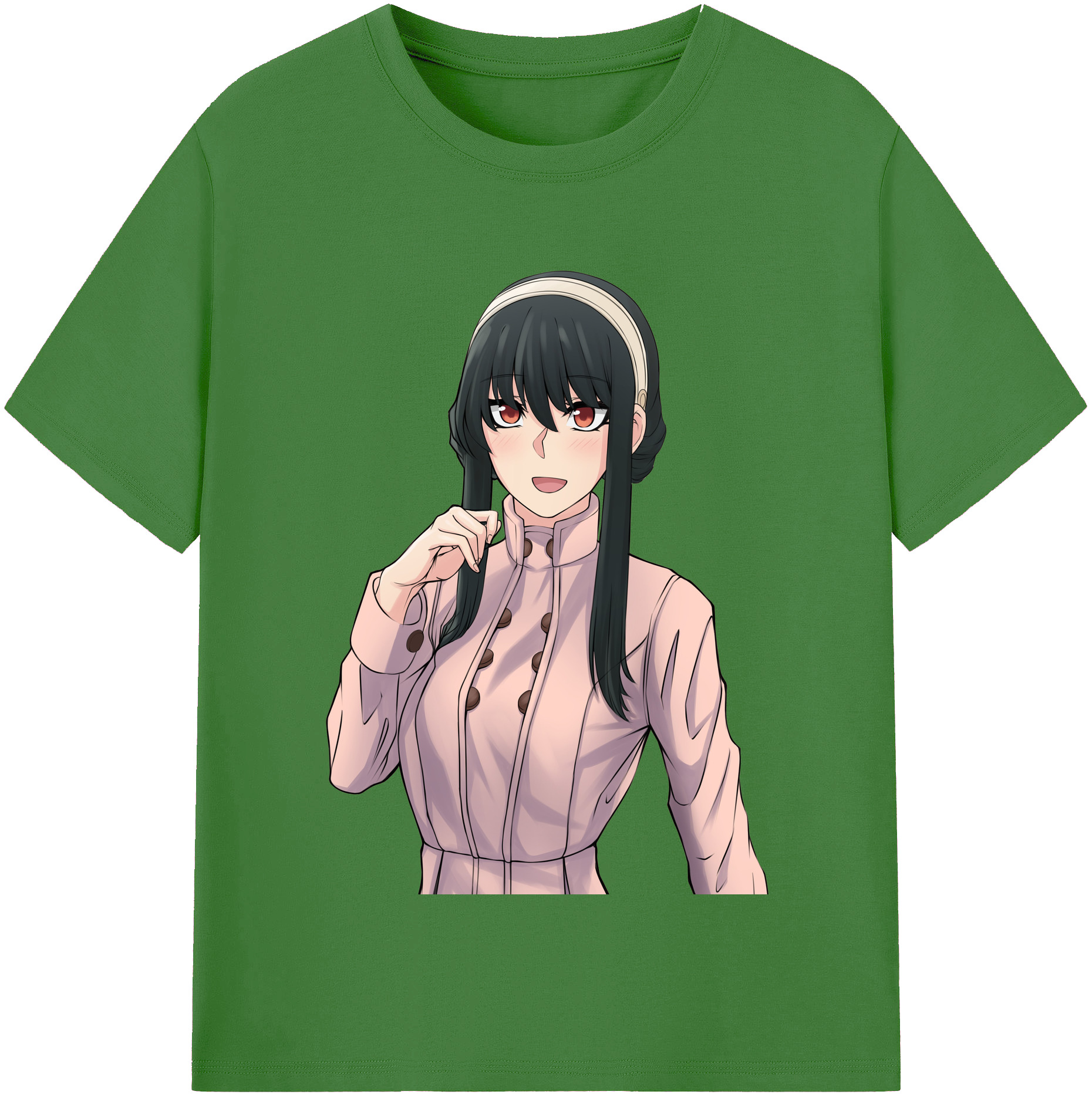 （画像用） SPY×FAMILY间谍家家酒 レディースカジュアルプリントTシャツ（綿100％）